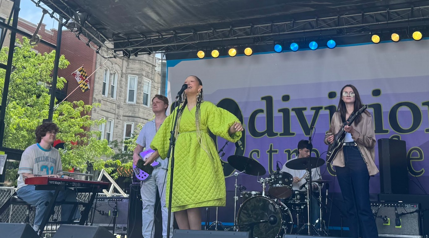 M.e.h. Performing her set at Do Division